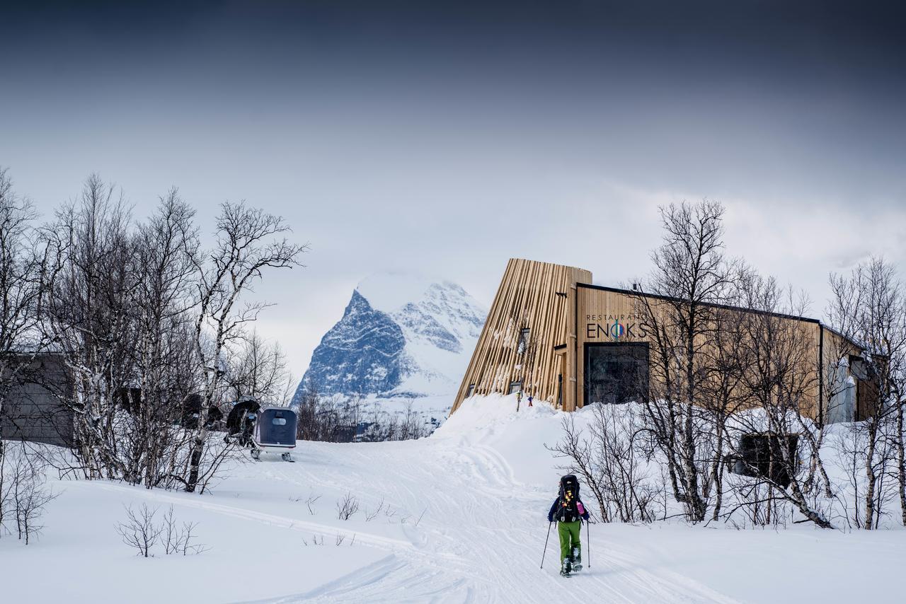 Villa Enoks i Láddjujávri Nikkaluokta Exterior foto