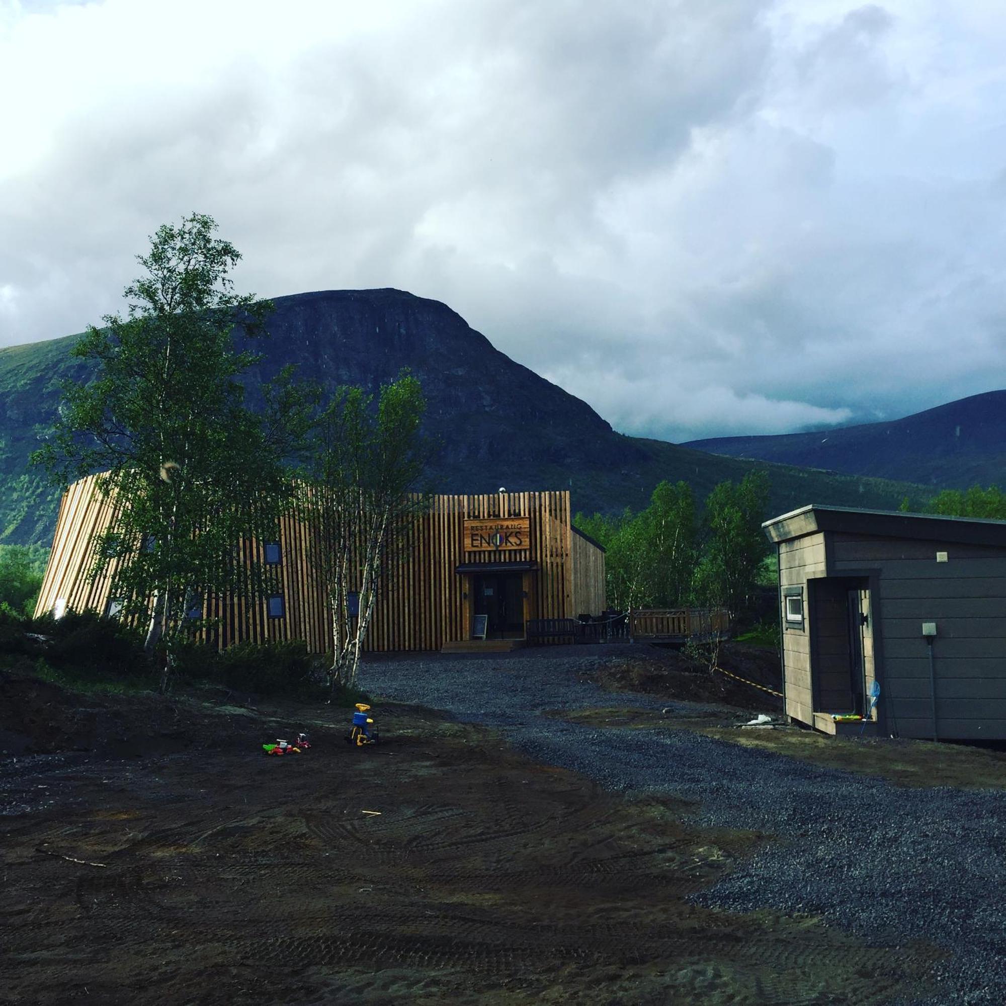 Villa Enoks i Láddjujávri Nikkaluokta Exterior foto